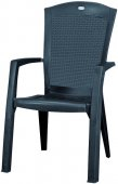 Allibert Záhradná stolička Minnesota, graphite 213717