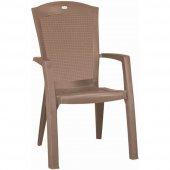 Allibert MINNESOTA záhradná stolička, Cappuccino 209720